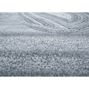 Abstract Pattern <b>Hand</b> <b>Tufted</b> Wool & Viscose <b>Rugs</b> Grey & Black 'Pathways' for Home Decor-Tnq-1261 - Product Image 3