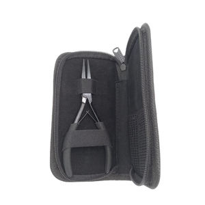 Pince d'extension de cheveux en gros emballage et logo personnalisés prix bon marché trousse à outils d'extension de cheveux pince durable en acier inoxydable - Product Image 6