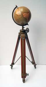 Exclusive Handmade Brass Nautical <b>Globe</b> With Tripod Stand Customized Height Adjustable Tripod Stand <b>Globe</b> - Product Image 5