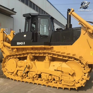 Bulldozer sur chenilles super lourd SHANTUI SD42-3 d'occasion à prix abordable, certifié CE, 42 tonnes, avec ripper à triple lame - Product Image 6