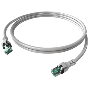 EasyLan DualBoot PushPull Cavo patch Cat.6A schermato RJ45 grigio 1,5 m - Product Image 1