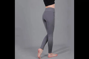 Nouveaux leggings pour femmes à taille haute avec impression de logo personnalisé, respirants, antibactériens, vêtements de sport, de yoga, service OEM - Product Image 3