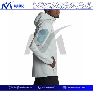 Veste Softshell d'extérieur personnalisée pour hommes imperméable, coupe-vent, manteau de randonnée tactique, chaud, respirant, vêtements décontractés d'hiver, approvisionnement ODM - Product Image 3