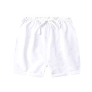 Short d'été pour enfants Short en coton pour garçons Filles Short couleur bonbon Culotte pour enfant Pantalon de plage court pour bébé - Product Image 6