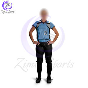 Uniformes de Softball de manga corta, buen proveedor, totalmente personalizado, servicio OEM, calidad superior, estilo más nuevo, precio al por mayor - Product Image 2