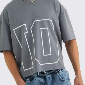 Camiseta Deportiva Personalizada de Estilo Urbano para Hombre, Camiseta Deportiva de Poliéster con Bordado y Sublimación Personalizados, Camisetas de Fútbol Americano - Product Image 3