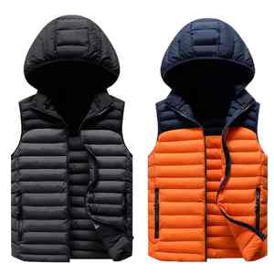 Veste d'hiver matelassée légère pour femmes, avec capuche, chaude, logo personnalisé, vêtements d'extérieur tendance, fabrication OEM, vente en gros - Product Image 1