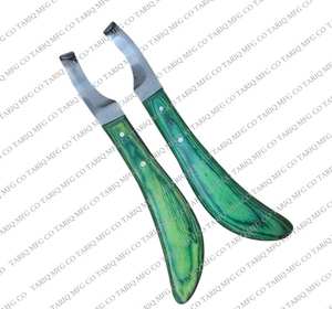 Nuevo cuchillo de pezuña de herrador mano izquierda/derecha herramientas profesionales de recorte de pezuña de caballo mejor calidad por TARIQ MFG CO CE ISO EU - Product Image 6