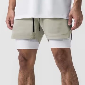 กางเกงขาสั้นผู้ชายเอวยางยืดแบบลำลองมีกระเป๋า-เหมาะสำหรับยิมกีฬาและชุดลำลองแนวสตรีทผลิตในปากีสถาน - Product Image 6