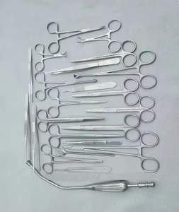 Ensemble de 27 instruments chirurgicaux ophtalmologiques certifiés CE ISO 13485, en acier inoxydable allemand, manuels, Classe II, base d'instruments - Product Image 4