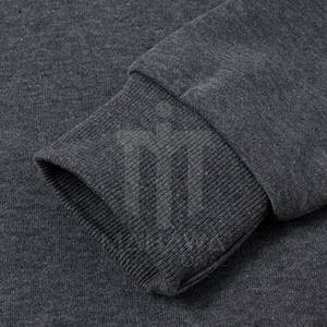 Sweats à capuche décontractés pour hommes 100% coton séchage rapide couleur unie saison d'hiver col à capuche en vente - Product Image 4