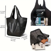 Logo personnalisé direct usine sac fourre-tout en cuir véritable pour femmes sac à provisions de voyage pour dames pour le collège ou toute occasion sac à main OEM