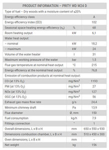 Muy Popular Moderno Hotel Villa Dormitorio Bajo precio Interior Chimenea de leña 7,9 Kg/h Consumo de combustible Acero Bulgaria - Product Image 2