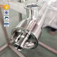 Boîtier de membrane RO 2540 SS en acier inoxydable 316L, boîtier de filtre sanitaire