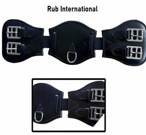 Western Genre Horse Girth Cuero genuino Diseño elegante de alta calidad para equitación Personalizable RUB Modelo INTERNACIONAL - Product Image 1