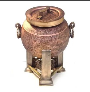 Chauffe-plat luxueux mariage décoratif fait à la main classique fantaisie métal dessus de table chauffe-plat - Product Image 5