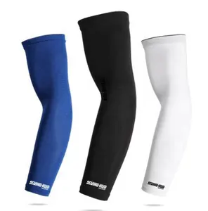 Custom Logo Uv Sun Protection Cooling Compression Sports Arm Sleeve Cycling Fishing Manches Sublimation Blank Arm Sleeves
