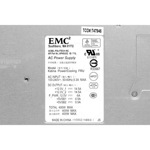 071-000-453 แหล่งจ่ายไฟ EMC รุ่น MA 01772 400W สำหรับ DAE ปรับปรุงใหม่ - Product Image 4