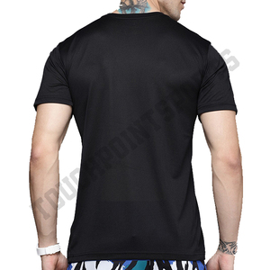 T-shirt personnalisé à la mode pour hommes, Simple, confortable, avec Logo imprimé, Slim - Product Image 2