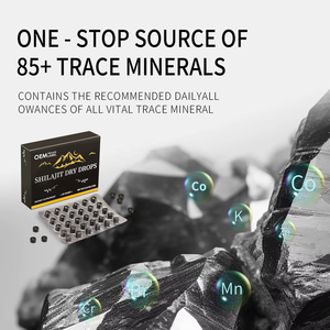 Comprimés de Shilajit de l'Himalaya 100% purs et haute puissance, riches en acide fulvique à 82% et plus de 85 oligo-éléments pour l'énergie et le soutien immunitaire - Product Image 4