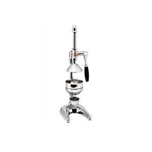 Exprimidor de Frutas Industrial Clásico Cromado, Cuchilla de Acero Inoxidable, Accionamiento Manual - Product Image 1