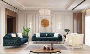 Meilleur vendeur, canapé-lit de style ottoman en bois traditionnel de luxe pour salon et villa, utilisation en atelier - Product Image 3