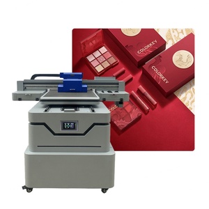 Impresora UV de cama plana Bheng 6090 tamaño A1 90x60cm para impresión en vidrio, madera, metal, cuero y tarjetas - Product Image 4