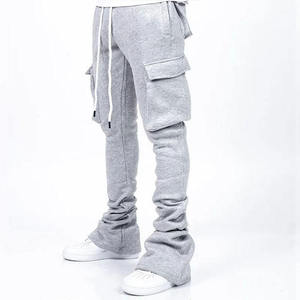 100% coton Streetwear Jogger Style French Terry Pantalons de survêtement pour garçons et adultes - Product Image 2