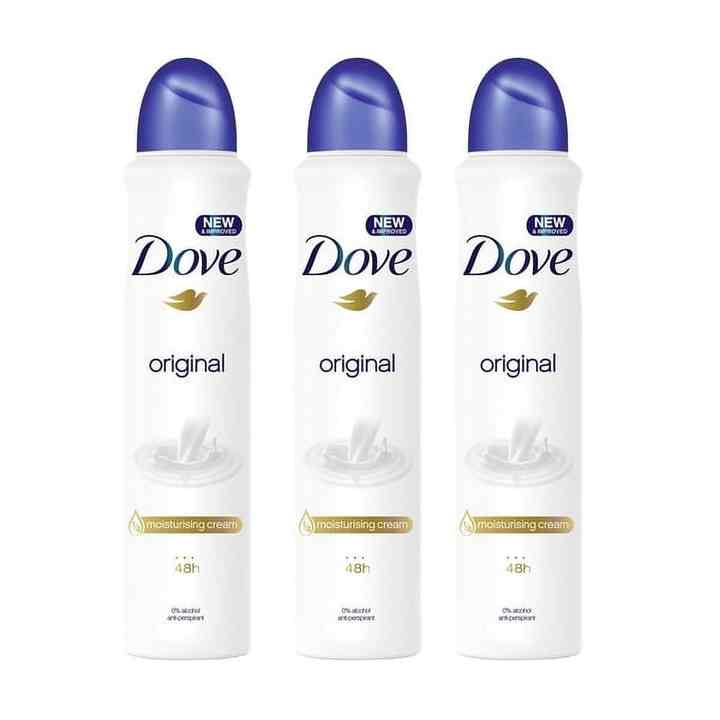 Dove Dry Spray Antiperspirant Deodorant, Original Clean, 3.8 oz