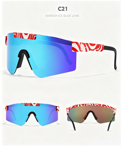 Occhiali da Sole Polarizzati UV400 Oversize per Ciclismo 2026, Occhiali da Bicicletta Antivento per Uomo e Donna, Sport all'Aperto - Product Image 6