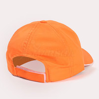 Nueva Gorra de Béisbol de Color Sólido Teñido Liso, Personalizada, Transpirable e Impermeable, 100% Algodón, 6 Paneles, con su Propio Logotipo