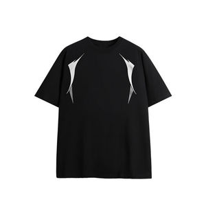 Camisetas de hombre serigrafía logotipo microfibra 100% algodón lavado ácido peso pesado caída hombro camisetas para hombres - Product Image 4