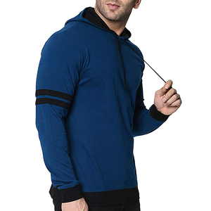 Sweats à capuche avec logo personnalisé de haute qualité pour hommes vente en gros de sweatshirts personnalisés avec marque privée vêtements pour hommes bon marché - Product Image 4