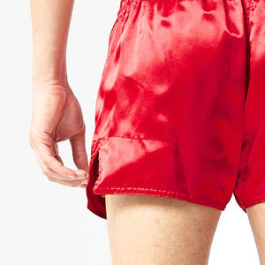 Short d'entraînement de boxe d'arts martiaux décontracté pour hommes avec logo personnalisé ceinture élastique haute 100% polyester pour le Muay Thai Kickboxing - Product Image 6