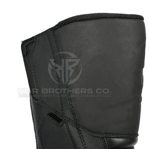 Chaussures de moto pour hommes avec fermeture à double sangle et protège-cheville respirant pour hommes - Product Image 5