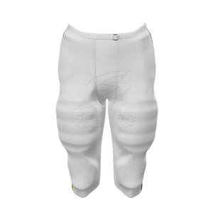 Uniforme de football américain respirant et léger, fabriqué en tissu 100 % polyester pour une absorption optimale pendant les matchs - Product Image 5