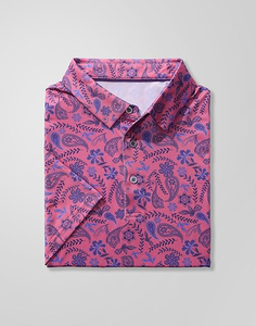 Patrón sólido de secado rápido para hombre para camiseta Polo personalizado 100% tela de algodón transpirable con diseño de bordado - Product Image 5