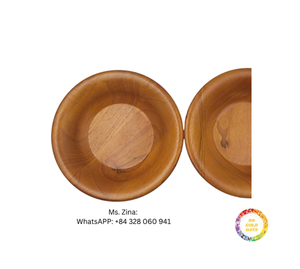 Gran oferta, platos de cena de madera de alta calidad, platos de madera, platos de restaurante, madera de haya hecha en Vietnam - Product Image 4