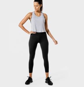 Débardeurs sans manches à séchage rapide pour femmes fabriqués en usine débardeurs tricotés imprimés de gymnastique décontractés taille personnalisée et meilleur prix respirant - Product Image 4