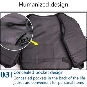 Gilet de sauvetage polyvalent en néoprène certifié CE pour hommes - Product Image 4