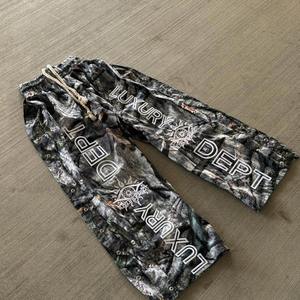 Pantalones Deportivos Holgados de Felpa Francesa con Doble Cintura, Bordado 3D, Apliques Vintage, Pedrería, 100% Algodón - Product Image 3