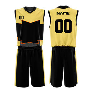 Vente chaude, tenue de basket-ball d'entraînement d'usine, style personnalisé, nouveau style, séchage rapide, uniforme de basket-ball pour hommes, ensemble de vêtements de sport de haute qualité - Product Image 2