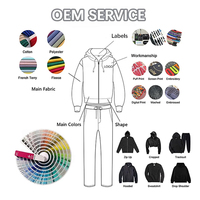 Conjunto Deportivo de 2 Piezas para Hombre, Corte Regular, Personalizado BSCI, Chaqueta Cortavientos de Tela de Poliéster Transpirable