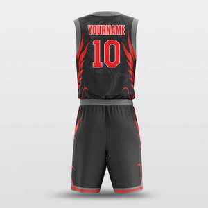Tenues de basket-ball personnalisées, kit d'équipe, sublimation, ligue, club, vêtements de sport, vente en gros, OEM, maillots de basket-ball respirants à séchage rapide - Product Image 3