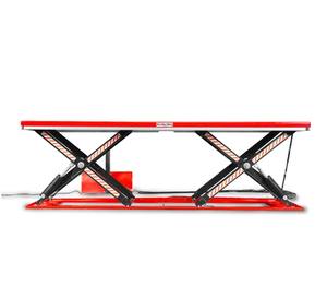 Plataforma Elevadora de Tijera Doble Eléctrica Hidráulica Estacionaria de 3300 lb para Materiales Pesados - Product Image 4