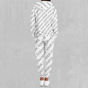 Chándales Vintage con capucha de invierno sublimados personalizados Sudadera con capucha Pantalones de chándal Conjuntos de Jogger Pantalones cargo Trajes de chándal unisex Conjunto de 2 piezas - Product Image 6