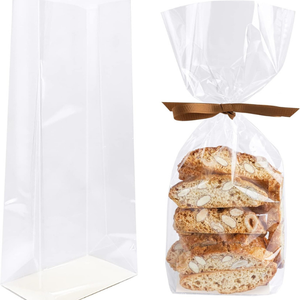 Venta caliente de grado alimenticio sello plano PET PE BOPP bolsas de plástico supermercados/tiendas de comestibles exhibición de almacenamiento de embalaje - Product Image 2