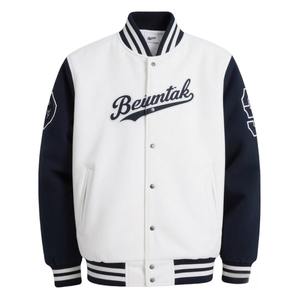 Factory Customized Logo <b>Light</b> Sports Bomber Outfit Personalized Baseball Letterman Jackets Plus Size Men Baseball Coats - Product Image 1
