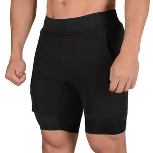 Pantalones Cortos Deportivos para Hombre, para Gimnasio, Crossfit, Fitness, Entrenamiento, por Encima de la Rodilla, para Correr, Secado Rápido, Compresión, OEM - Product Image 1