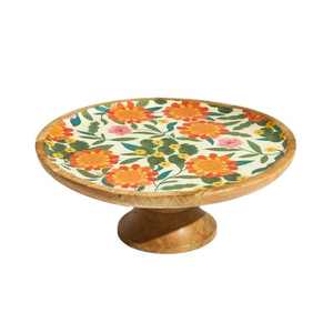 Support à gâteau de mariage en bois fait main, écologique et luxueux, avec options personnalisées pour la décoration de la maison et des restaurants - Product Image 1